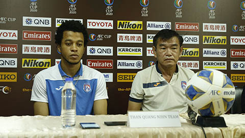 AFC Cup: Than Quảng Ninh thận trọng trước đội bóng của Campuchia 